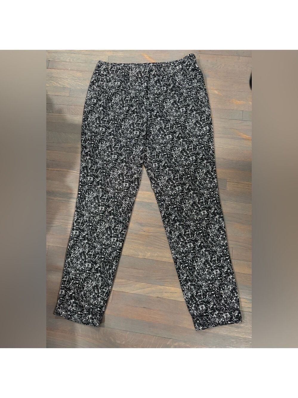 627. Katherine Barclay Black and White Pants